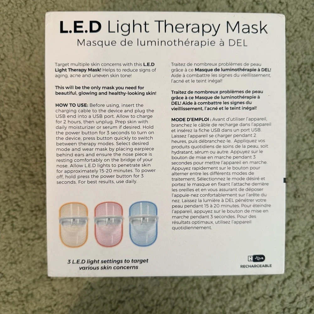Danielle Creations LED Light Therapy Mask - Picture 2 of 4